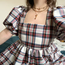 Load image into Gallery viewer, Square Neck Puff Sleeve Dress