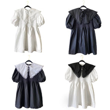 Load image into Gallery viewer, Oversized Detachable Collar Babydoll Dress