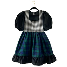 Load image into Gallery viewer, Checked Out Gingham Bodice Babydoll Dress
