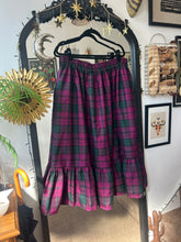 Load image into Gallery viewer, Ruffle Hem Midi Skirt XL - Edith Fabric &amp; Internal Pockets
