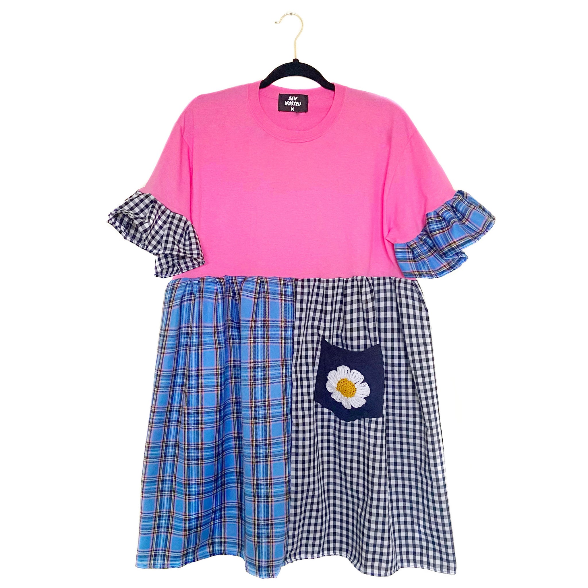 Sherbet Daisy Smock Dress – Sew Wasted