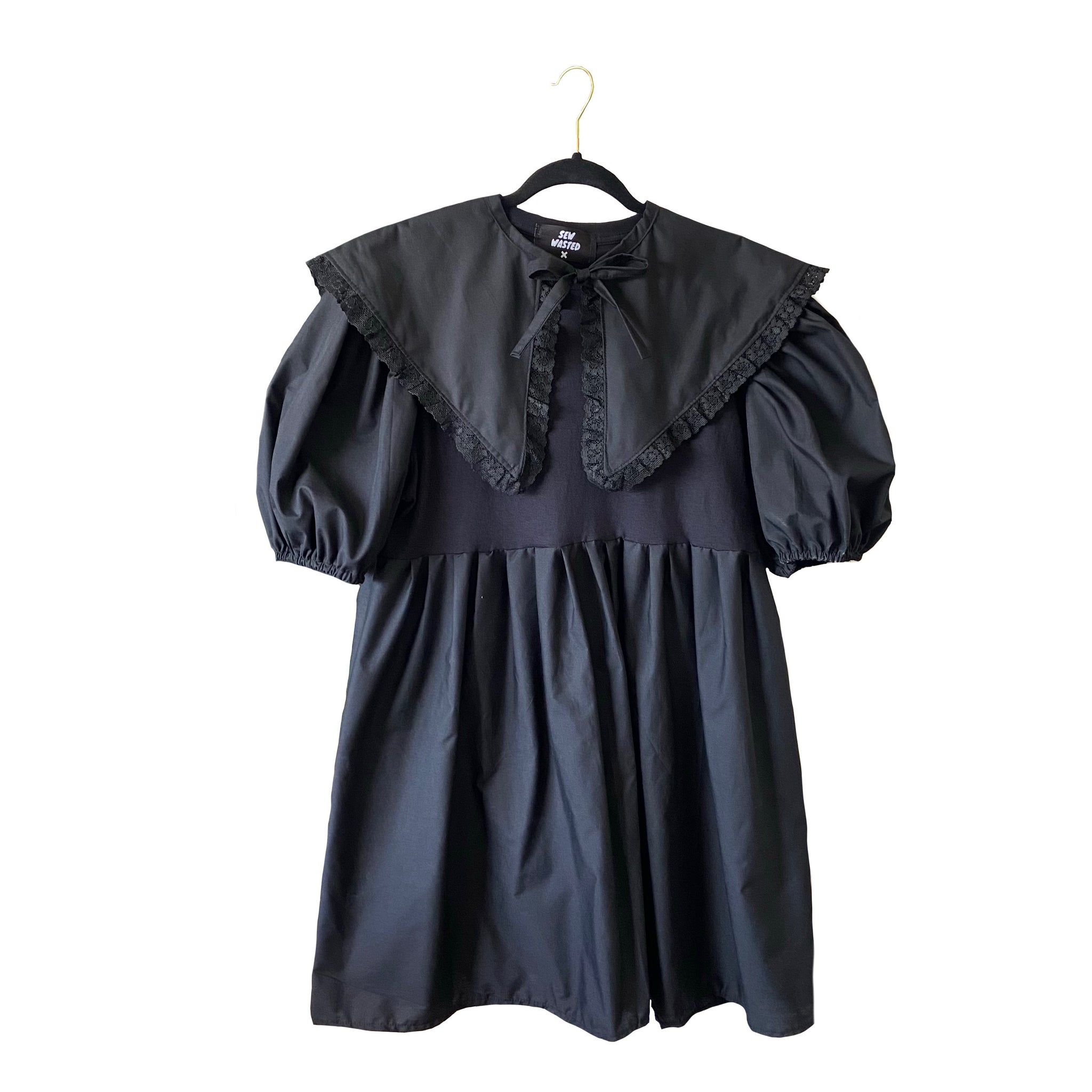 blue and white striped dresses Sail to Sable Hydrangea & White Stripe Short Sleeve Tunic Dress WHITE/HYDRANGEA / XXXL / SU25T001S main image 1