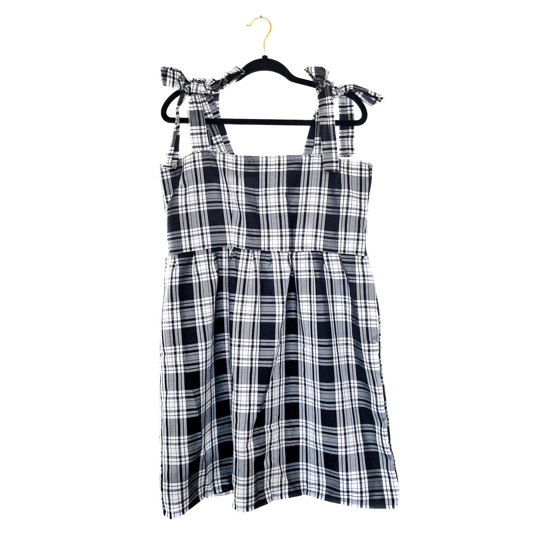 Tartan Bow Strap Smock Dress - Choose Any Tartan Fabric