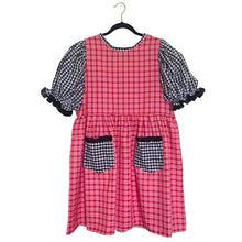 Load image into Gallery viewer, Dolly Pocket Lace Trim Smock Dress
