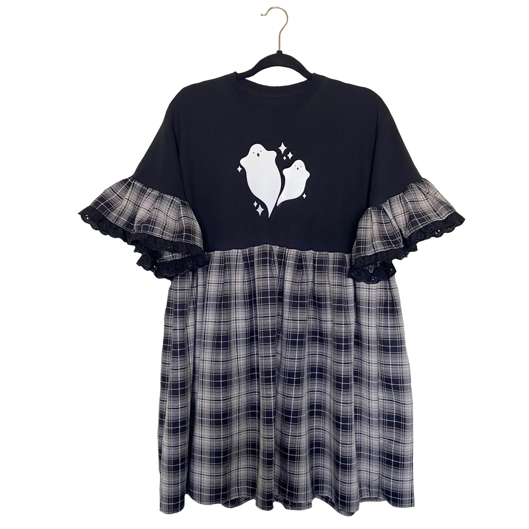 Ghostly Ghouls Smock Dress